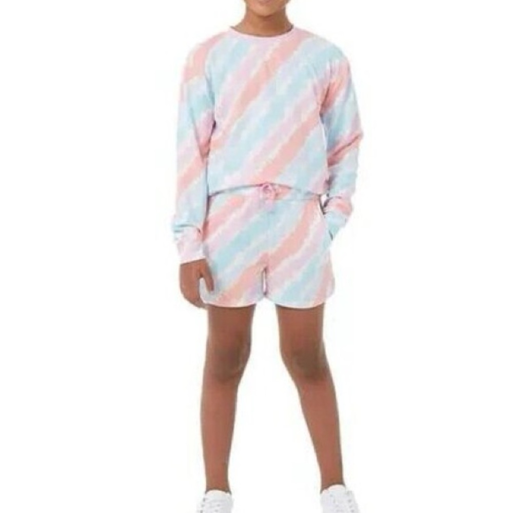 32 Degrees Cool Tie Dye Sweatshirt Set
